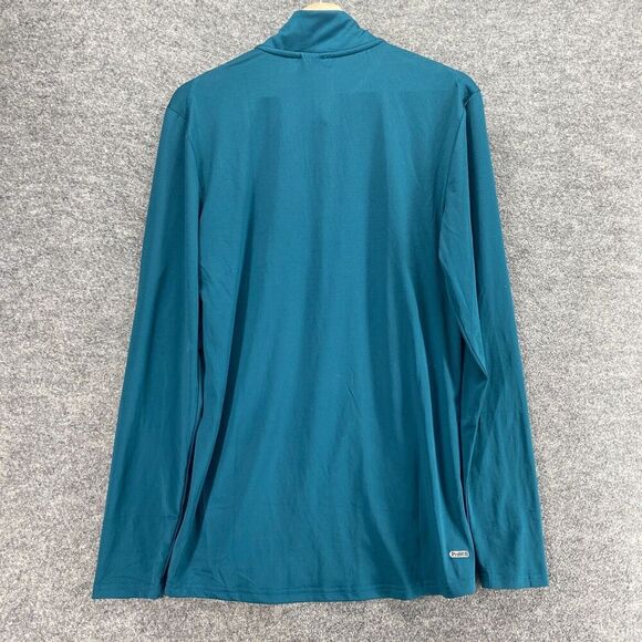 Spyder Active Activewear Track Jacket Men M Medium Blue Zipper Long Sleeve - Picture 2 of 6